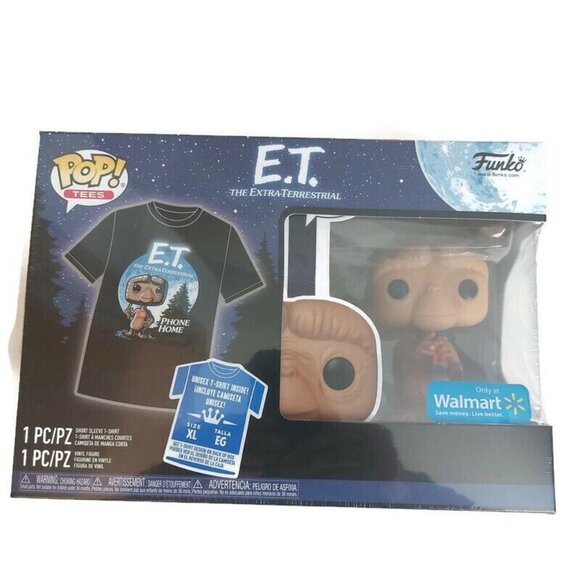 Funko POP! E.T. Extra Terrestrial With Reeses Unisex XL T-Shirt & Vinyl Figure - Picture 5 of 5